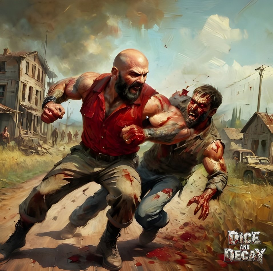 🧟‍♂️ When the #horde comes crashing in, you don't need stealth—you need #muscle.  The #Tank takes the hits, clears the path, and keeps the team alive. In Dice and Decay, every survivor matters, but some carry more weight than others

#ZombieApocalypse #DiceAndDecay #indiegames