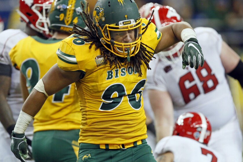 Jonas Steckler (@jsteck65) on Twitter photo In 96 days <a href="/NDSUfootball/">NDSU Football</a> begins the 2025 season, Bison Nation! He was a menace for #CodeGreen coming off the edge with relentless pressure every play. A QBs nightmare on passing downs, <a href="/GregoryMenard96/">Greg Menard</a>!! #LetsGoBison #HornsUp🤘 #BisonFBCountdown In 96 days <a href="/NDSUfootball/">NDSU Football</a> begins the 2025 season, Bison Nation! He was a menace for #CodeGreen coming off the edge with relentless pressure every play. A QBs nightmare on passing downs, <a href="/GregoryMenard96/">Greg Menard</a>!! #LetsGoBison #HornsUp🤘 #BisonFBCountdown