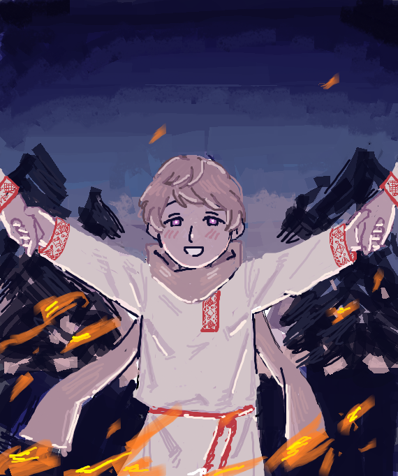 maslenitsa and the village's favorite son
#hetalia #aphRussia