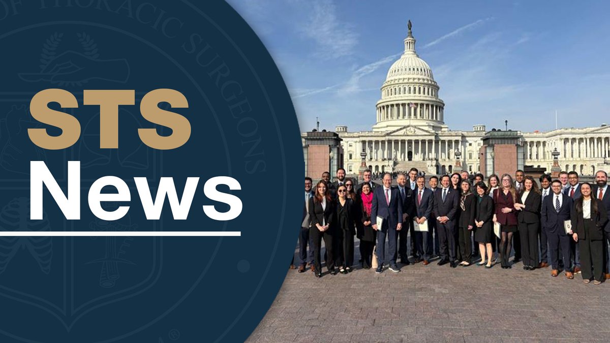 The Society of Thoracic Surgeons (@sts_ctsurgery) on Twitter photo In the latest issue of STS News, discover how federal policy shifts under the Trump administration are reshaping healthcare, presenting challenges for the CT surgery specialty. Learn how <a href="/STS_Advocacy/">STS Advocacy</a> is tackling these issues head-on. ow.ly/hnLK50VWopR
#CTsurgery In the latest issue of STS News, discover how federal policy shifts under the Trump administration are reshaping healthcare, presenting challenges for the CT surgery specialty. Learn how <a href="/STS_Advocacy/">STS Advocacy</a> is tackling these issues head-on. ow.ly/hnLK50VWopR
#CTsurgery