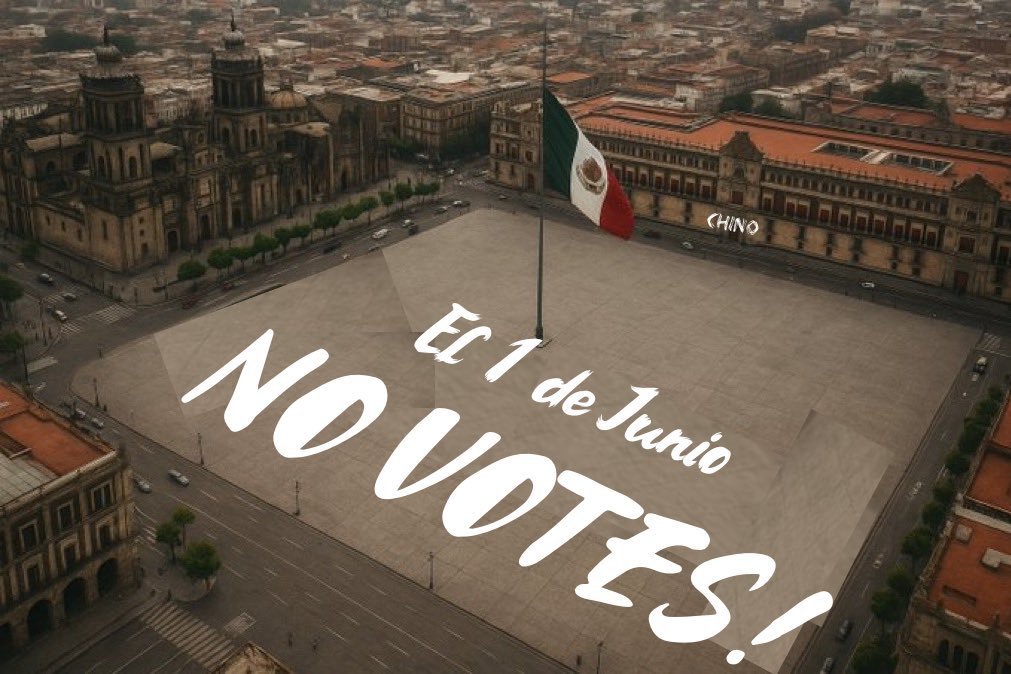 "No votar":
Por los que llaman a no votar el 1ero del mes entrante.
