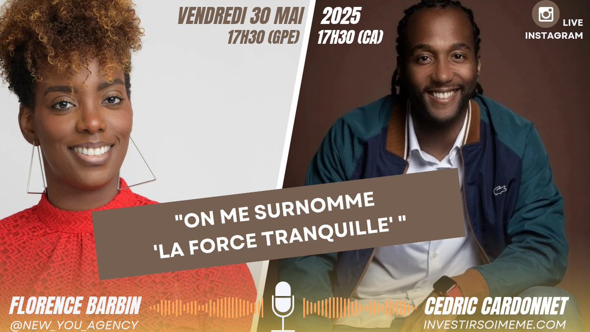 ISoimeme's tweet photo. Merci à Florence de New Agency d'avoir accepté notre invitation pour encore une fois ce qui s'annonce être un live inspirant. 

Rendez vous ce vendredi à 17h30 sur nos pages respectives. 

#live #insta #entrepreneur #investir #investissement #investirsoimeme https://t.co/lSmhkCx2FI