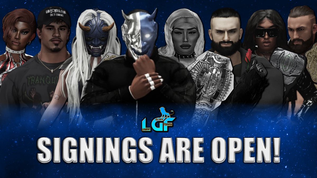 🚨SIGNINGS ARE OPEN🚨

Signings are officially open for LGF! Signings will be open for only 48 hours! Closing on Wednesday! So now is the chance to sign to up! Don’t miss out on this opportunity and good luck to everybody!

docs.google.com/forms/d/e/1FAI…