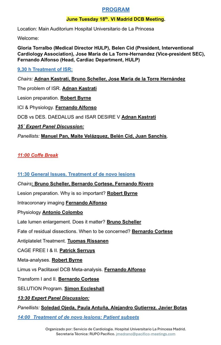 ACI-SEC: Hemodinamica tweet media