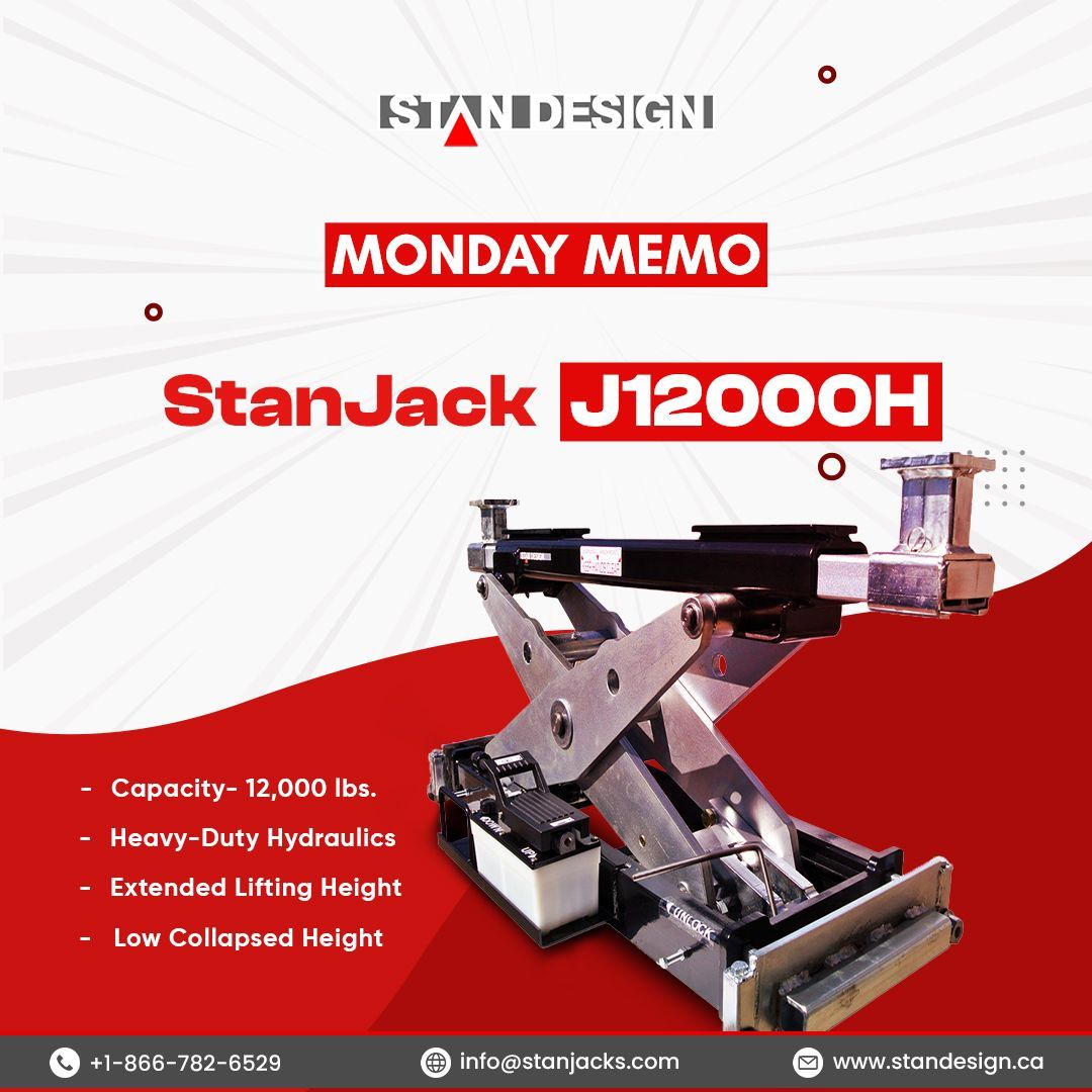 standesignca's tweet image. Check out our Stan Jack #J12000H.

Buy from 🔗 in bio.

#bridgejack #pitjack #fastlubejack #truckjack #standesign
