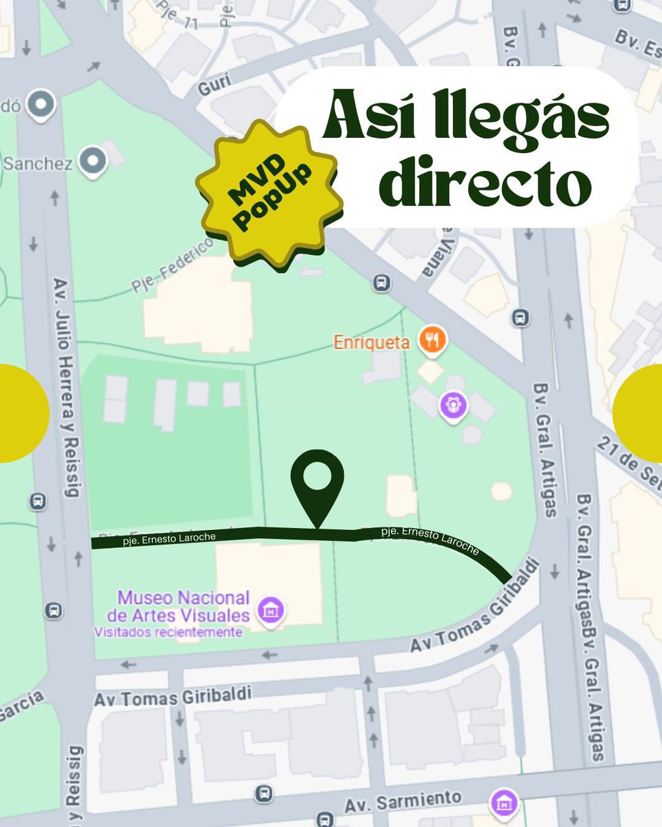 El próximo sábado nos encontramos en Pasaje Ernesto Laroche 

Parque Rodó
Entrada gratuita
Mascotas bienvenidas