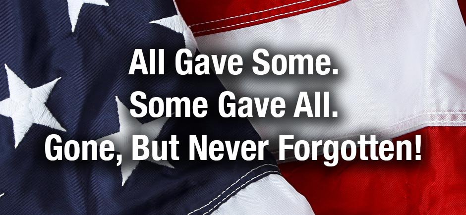 Thank you to all who have served or are serving our country! 
#MemorialDay🇺🇸