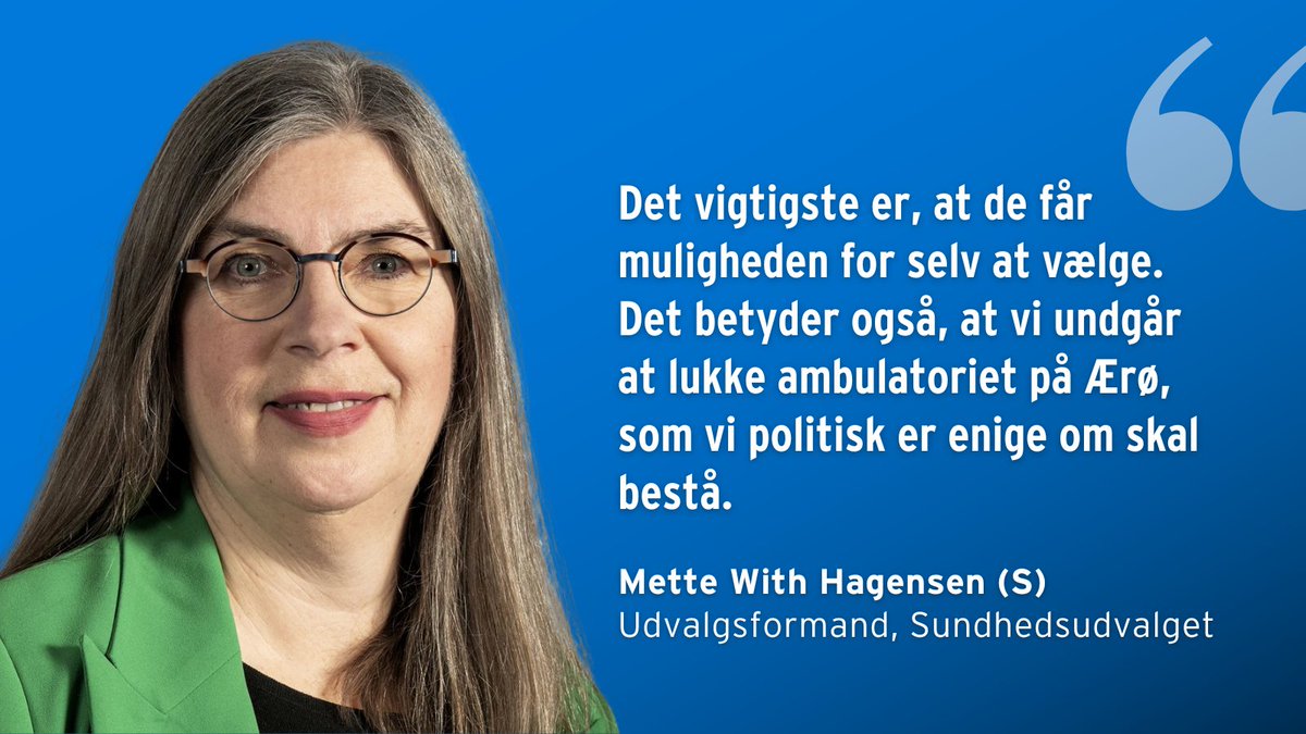 Flere kvinder kan nu behandles for kvindesygdomme på Ærø Sygehus
 
Patienter på Ærø, der i dag henvises til behandling hos gynækolog i Odense, fremover kan undgå turen til Fyn og blive behandlet på Gynækologisk Ambulatorium på Ærø Sygehus. 

Læs mere: regionsyddanmark.dk/om-region-sydd…