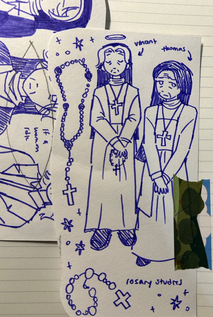 conkingmyclave's tweet image. collection of my nunclave doodles
