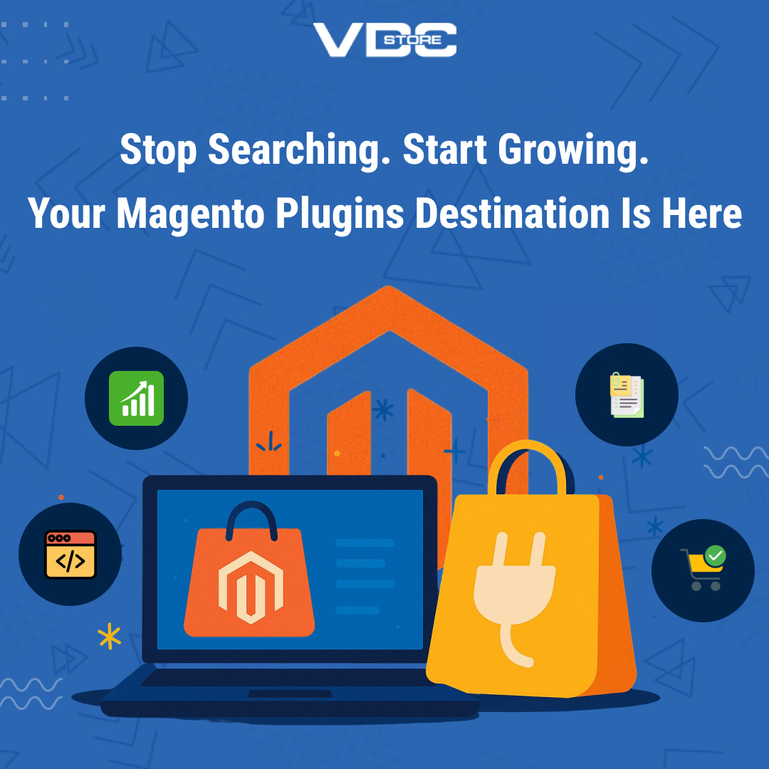 StoreVdc's tweet photo. 🚀 Stop searching, start growing!
Your ultimate destination for powerful, reliable, and performance-driven #Magento plugins is here.
Unlock new potential for your store today with VDC Store! 🔌🛒
#Magento2 #eCommerce #DevTools #VDCStore
Visit Here: https://t.co/KFcDrZLRwe https://t.co/I47MgctlzZ