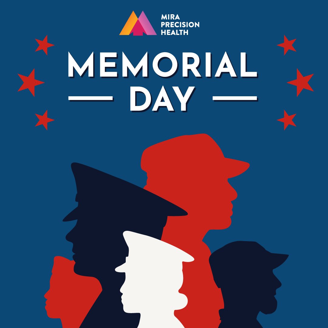 This Memorial Day, as multi-conflict veterans who work at Mira Precision Health, we solemnly honor friends and unit members lost—not just for our country, but for each of us personally. Their sacrifice will never be forgotten.