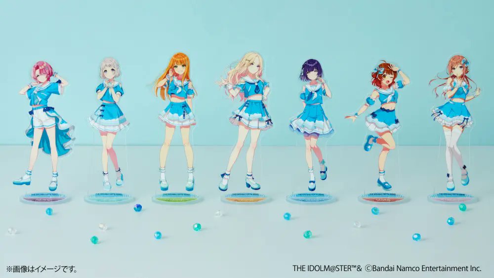 ローソン 限定 学園アイドルマスター 描き下ろし アクリルキーホルダー 全12種 トレーディングアクリルキーホルダー 学園アイドルマスター 全12種