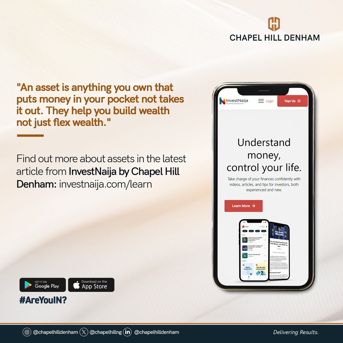 Chapel Hill Denham (@chapelhillng) on Twitter photo An asset is anything you own that puts money in your pocket, not takes it out. The key? They help you build wealth, not just flex wealth.
Please read the latest article from <a href="/investnaija/">InvestNaija</a> by Chapel Hill Denham, and find out more about assets and how to start collecting them: An asset is anything you own that puts money in your pocket, not takes it out. The key? They help you build wealth, not just flex wealth.
Please read the latest article from <a href="/investnaija/">InvestNaija</a> by Chapel Hill Denham, and find out more about assets and how to start collecting them: