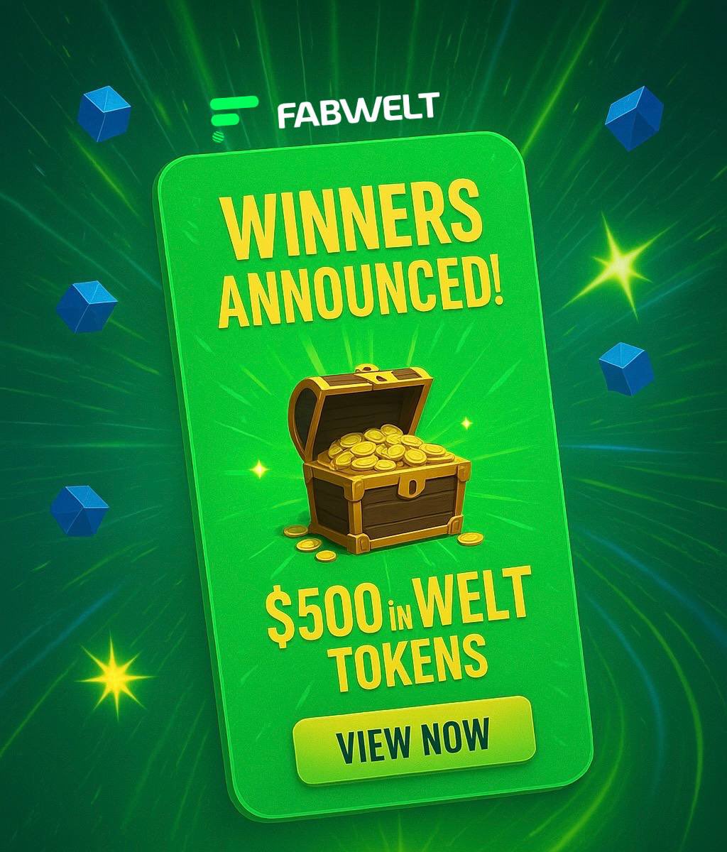 🏆 The winners of the Fabwelt x <a href="/topsdotfun/">tops.fun</a> Campaign are here!

The $WELT rewards have found their champions!
Huge thanks to everyone who contributed to the community!
Check out the winning posts and full details below: tops.fun/campaign/67fe5…

#Fabwelt #TopsFun #Giveaway #WELT