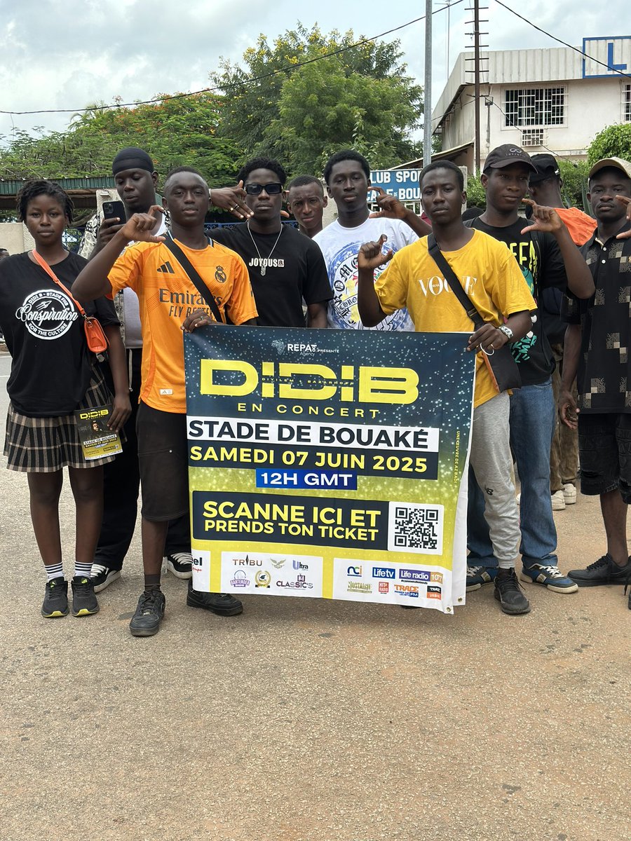 LEGUCCI13's tweet photo. BOUAKE - VOUS DONNE RENDEZ-VOUS LE 7 JUIN. 🗓️2025 Au STADE 🏟️ DE BOUAKE ❤️‍🔥 @Didibofficial 

Prenez vos Tickets 🎟️ sur : https://t.co/6wfrggfW20 

- Les Tickets sont Disponibles a partir de 3000F https://t.co/nDyXS0Ha1n