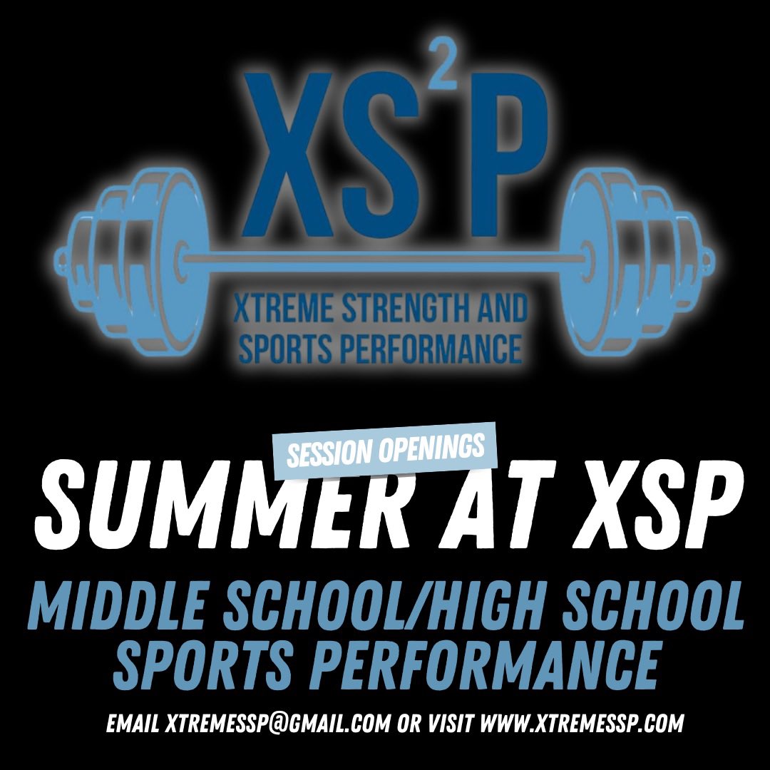 Are you looking to get bigger, faster, stronger this summer? 

Last call as we have a couple spots left open before sessions start next week! #xtremessp #trainxtreme