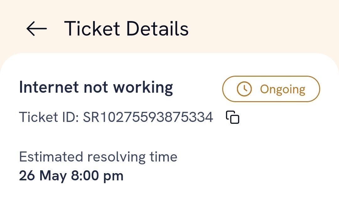 floydizm's tweet photo. @ACTFibernet absolutely no regards for customers. Have been following up whole day and yet no resolution. Atleast give the right ETR https://t.co/ge8RvMCxPy