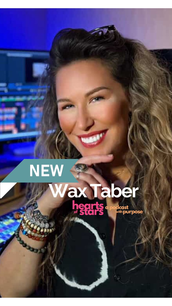 🎬 It’s Here! The New Episode Just Dropped! 🎧
Wax and I first worked together 10 years ago on a groundbreaking documentary about maternal mental health—and now, we’re coming full circle with this unforgettable chat. heartsofstarstv.com/podcast/waxtab…
#HeartsOfStars #NewEpisode