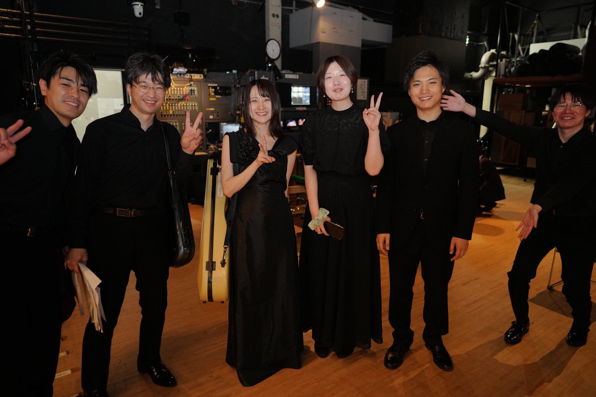 5/24 アンサンブルふなもり第1回演奏会
温かい拍手に包まれ終演しました。
出演者、関係者、お越しくださった皆様、ありがとうございました。
そして編曲の井上さん、本当におめでとうございました！