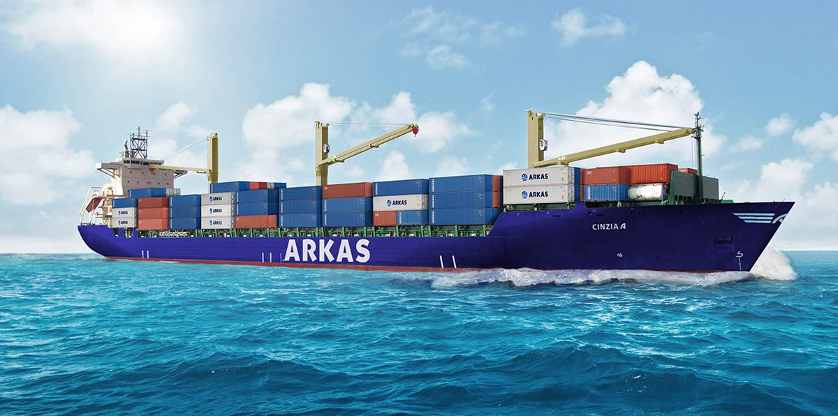 container_news's tweet image. #Arkas has placed an order for four 3,100 TEU #container vessels, with an additional two vessels as optional, from #CSSC Huangpu Wenchong #Shipyard.

container-news.com/arkas-expands-…
