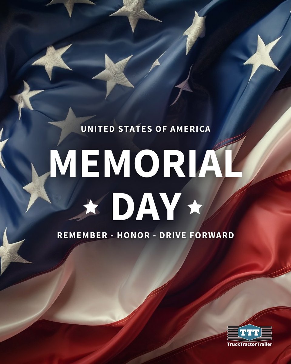 TTTExchange's tweet photo. πΊπΈ Honoring Our Heroes, On and Off the Road πΊπΈ
This Memorial Day, we remember the brave men and women who gave everything for our freedom.
#bravemen #america #heroes #road #memorials #freedom #legacy #work #remember #honor #memorialday #truckersofamerica #keepamericamoving https://t.co/LZXBL5Xt8n