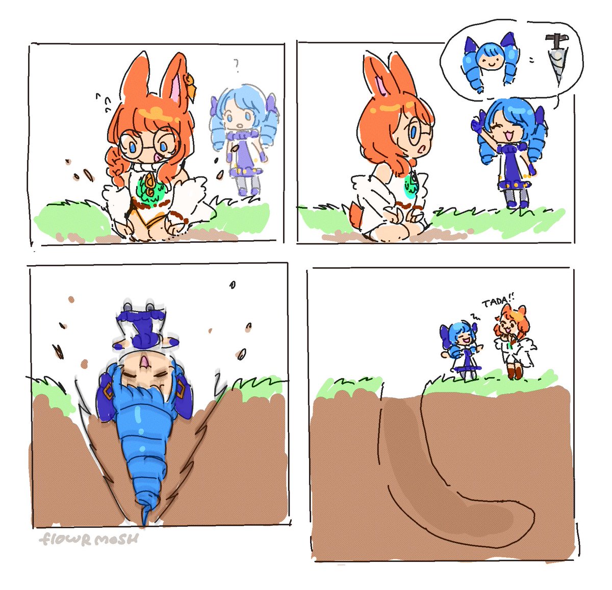 kinda understanding this gwenrora thing.. 
1/2