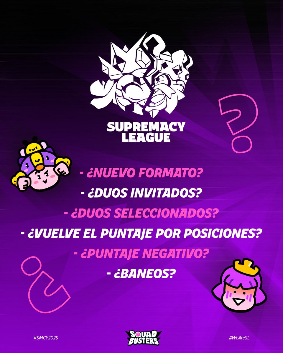 🟣 𝐅𝐑𝐄𝐐𝐔𝐄𝐍𝐓𝐋𝐘 𝐀𝐒𝐊𝐄𝐃 𝐐𝐔𝐄𝐒𝐓𝐈𝐎𝐍𝐒 &amp; 𝐍𝐄𝐖𝐒 🚨

¿Nuevo formato? ¿Vuelve el puntaje por posiciones?
Correcto, nos despedimos del puntaje por gemas y toma protagonismo las posiciones y las Kills.

¿Dúos invitados? ¿Dúos seleccionados?
Sí, habrá 10 dúos