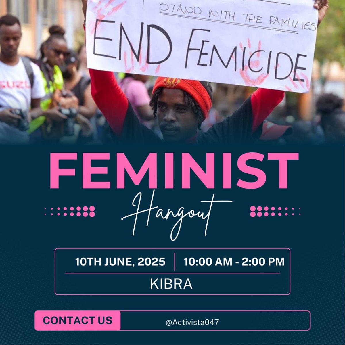 _WanjiruGichuki's tweet image. Femicide ends in Kenya when we break the silence. #lEnd FemicideK demands laws to protect women, a database to track cases, &amp;amp; education to shift mindsets. Every 18hrs a woman is killed—join the fight for justice! #NairobiFeministHangouts