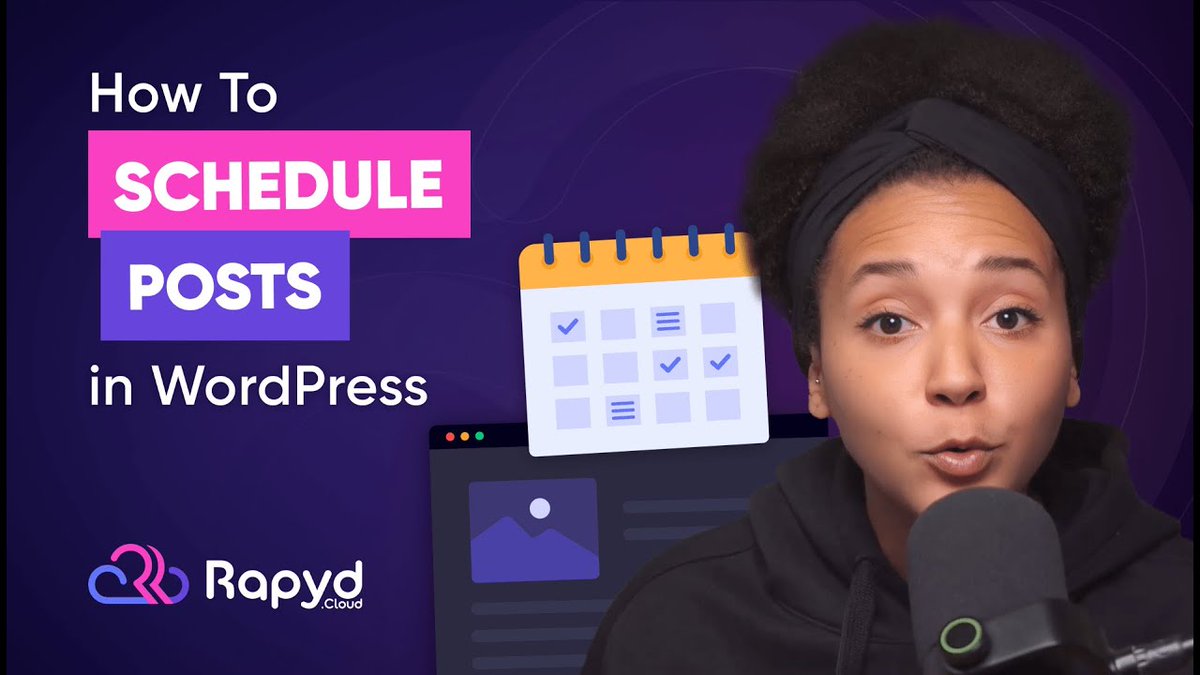 Want to save time and stay consistent with your content? 🤠  

This video shows you how to schedule posts in WordPress! 👉 zurl.co/EBVtA
