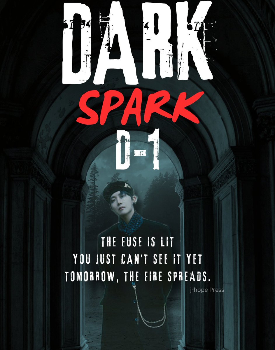 hobistreamclub's tweet photo. DARK SPARK 
The fuse is lit 
You just can't see it yet 
Tomorrow, the fire spreads. https://t.co/Yl7c8sD4AI