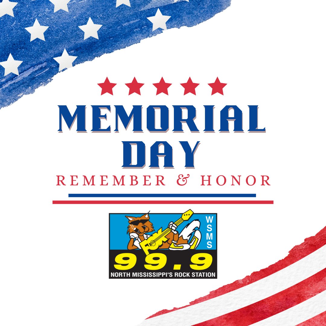 Wishing you a safe Memorial Day from #999TheFoxRocks!