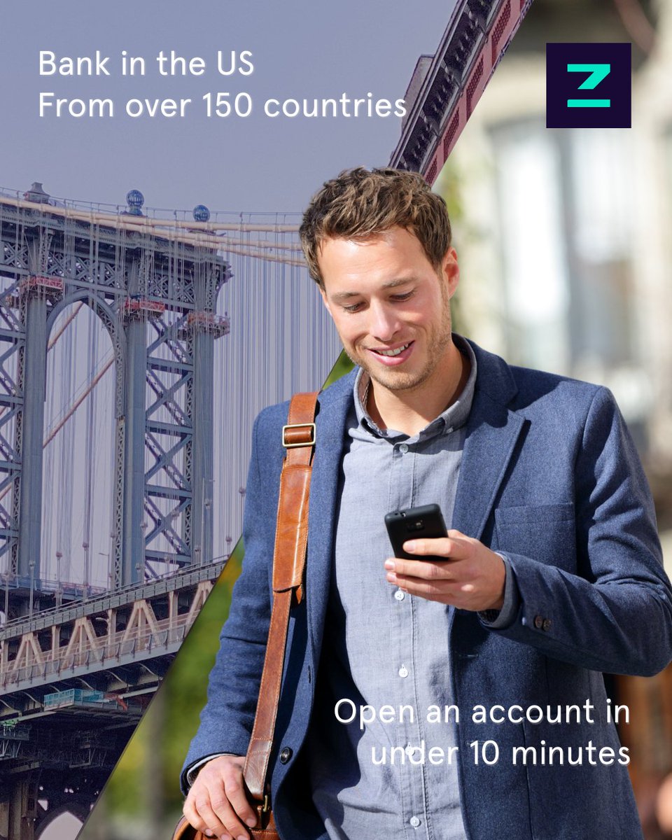 Wherever you are, your US bank account is just a few taps away.🌎 Zenus gives you the freedom to open a US account from over 150 countries, fully online and in under 10 minutes. 💳📱