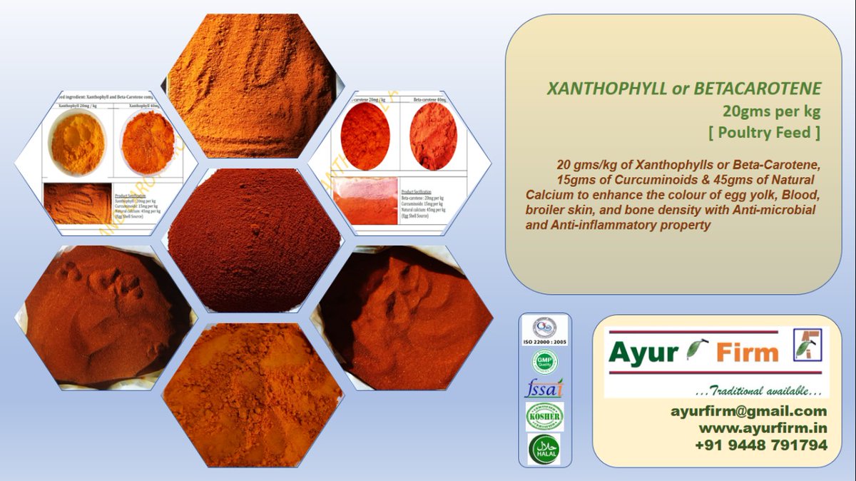 Natural Pigments 
Please share your requirements with quantities at ayurfirm@gmail.com, sales@ayurfirm.in and 9448791794