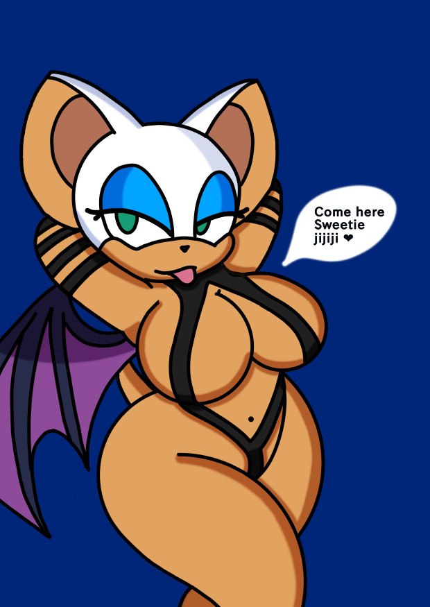 Les traigo mi versión del reto 
Usando a Rouge The Bat
Ojalá les guste 👍👍👍👍