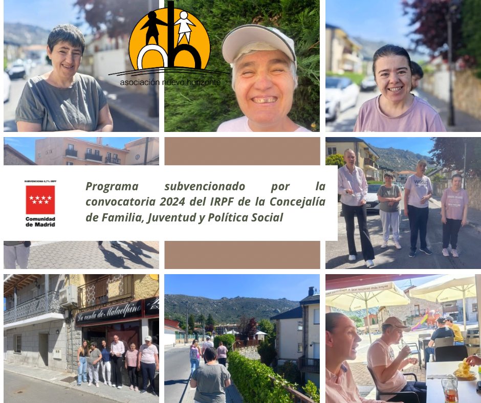 AsocNHorizonte's tweet photo. Disfrutamos de una actividad única para saborear la gastronomía y el entorno de Mataelpino, gracias al programa subvencionado por la convocatoria IRPF 2024 de la Comunidad de Madrid #OcioInclusivo #SierraDeMadrid https://t.co/HbdEGRfiUY
