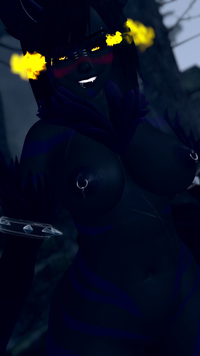 My, my what a delicious looking prey for me tonight~
#nsfwtwt #MonsterGirls #vrc #VrcNsfw #hentai