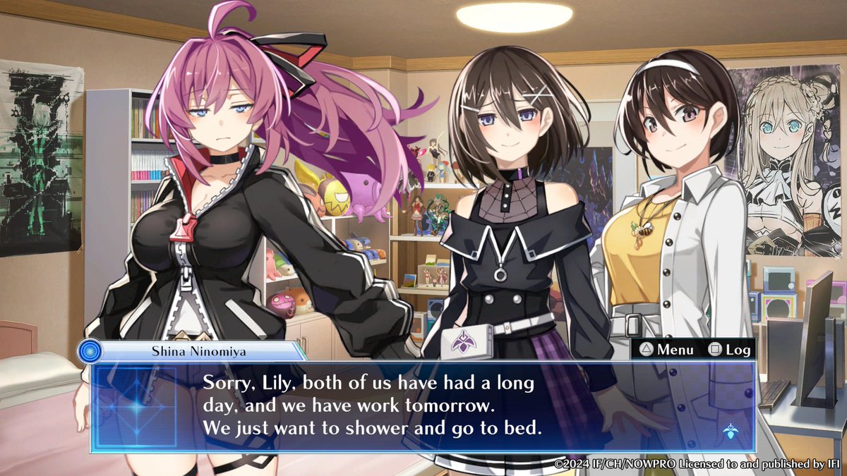 ShinsouBlue's tweet photo. Lily, please control yourself with Shina!! #DeathEndreQuestCodeZ https://t.co/F4golenemE