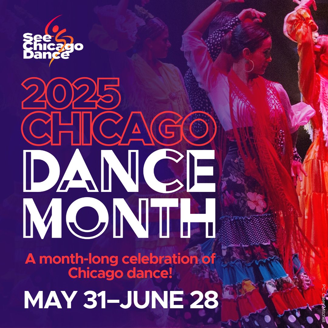 Ensemble Español (@ensembleespanol) on Twitter photo Join <a href="/SeeChicagoDance/">SeeChicagoDance.com</a> for the 12th Annual Chicago Dance Month!
Festivities begin with the Kickoff Celebration on Saturday, May 31, from 3–5 PM at Navy Pier’s Lake Stage.
+ info: seechicagodance.com/event/chicago-…
All events are free and family-friendly Join <a href="/SeeChicagoDance/">SeeChicagoDance.com</a> for the 12th Annual Chicago Dance Month!
Festivities begin with the Kickoff Celebration on Saturday, May 31, from 3–5 PM at Navy Pier’s Lake Stage.
+ info: seechicagodance.com/event/chicago-…
All events are free and family-friendly