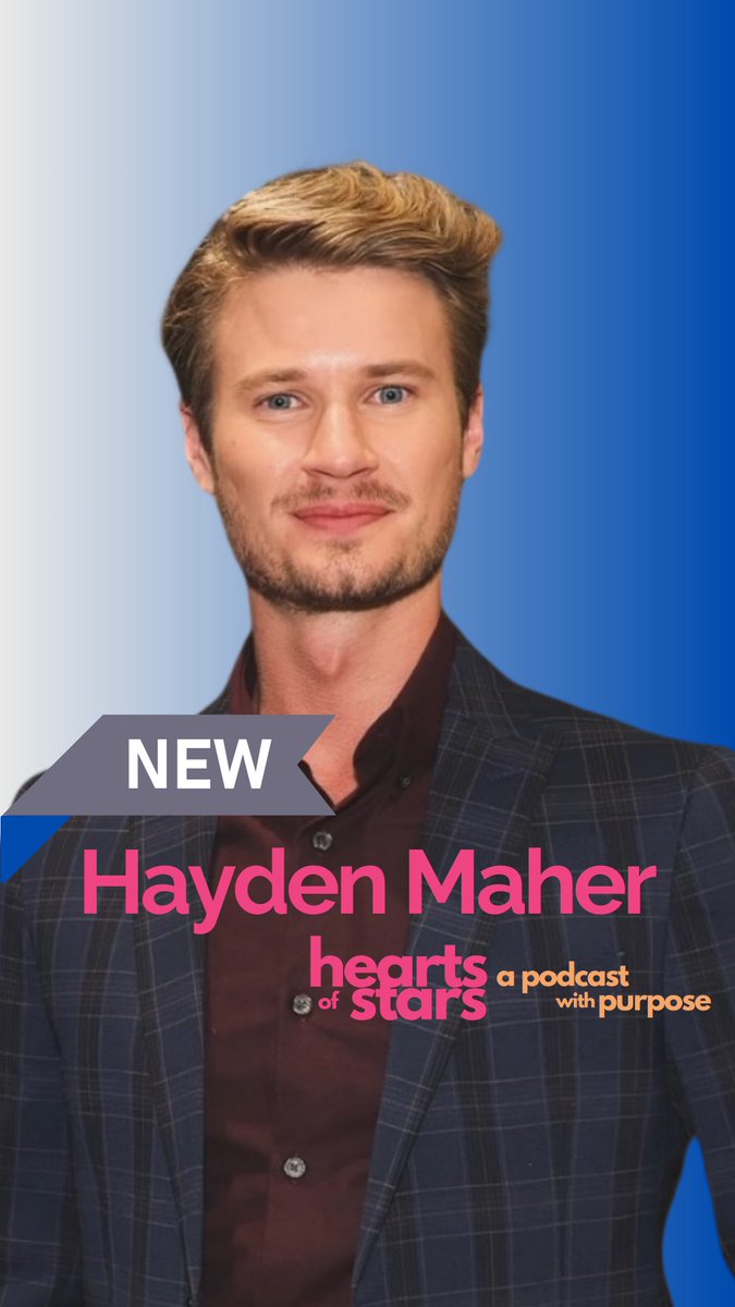 On this episode of Hearts of Stars, I’m thrilled to welcome actor and podcast host Hayden Maher, who is doing something truly special for dogs in need. heartsofstarstv.com/podcast/datesw…