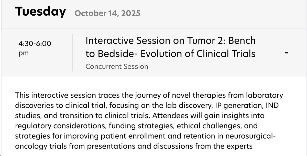 Congress of Neurological Surgeons (CNS) is holding its 2025 annual meeting in Los Angeles October 11th to 15th. Dr. Linda Liau will give a presentation on $NWBO #DCVax-L for newly diagnosed &amp; recurrent Glioblastoma on 10/14/2025. CNS is comprised of 11,000-plus neurosurgical