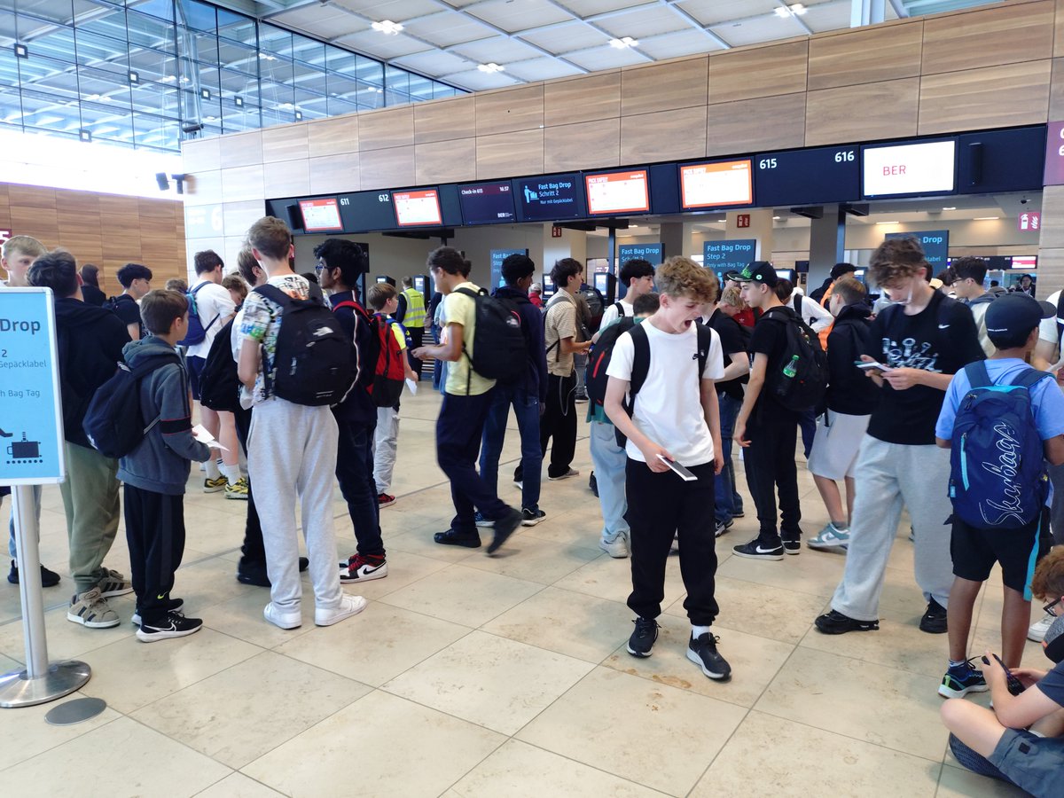 Herding cats at Berlin airport