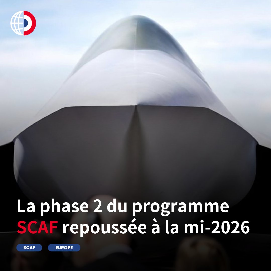 🇪🇺 #SCAF : livraison en septembre des trois architectures les plus prometteuses à la France, l'Allemagne et l'Espagne...

...mais la phase 2 est repoussée à mi-2026.

Lire notre article 🔗 opexnews.fr/scaf-masse-com…
