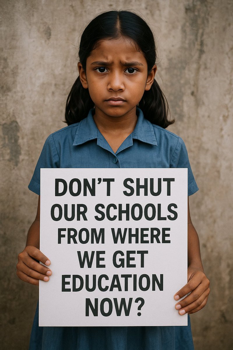 its_sim27's tweet photo. Thousands of teachers are losing jobs. Lakhs of students are being deprived of education. Why are unrecognised schools being shut in Haryana? We’re not illegal—we're educating India’s future! We demand recognition under the RTE Act.
@NayabSainiBJP @MAHIPALDHANDA1  @EduMinOfIndia @dpradhanbjp @PMOIndia
#RightToEducation #SaveOurSchools