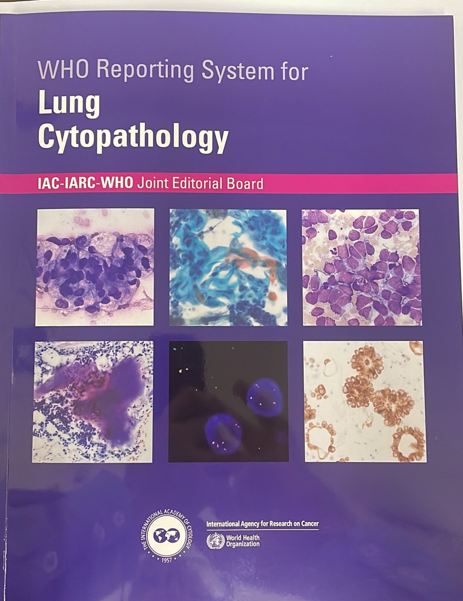 Jose Candido (@jcandidoxavier) on Twitter photo I have just received mine! 😃
Wonderful book with beautiful images!
<a href="/WHO/">World Health Organization (WHO)</a> <a href="/IACytology/">International Academy Cytology</a> <a href="/IARCWHO/">IARC</a>
#path #cytology #lungcancer #cyto I have just received mine! 😃
Wonderful book with beautiful images!
<a href="/WHO/">World Health Organization (WHO)</a> <a href="/IACytology/">International Academy Cytology</a> <a href="/IARCWHO/">IARC</a>
#path #cytology #lungcancer #cyto