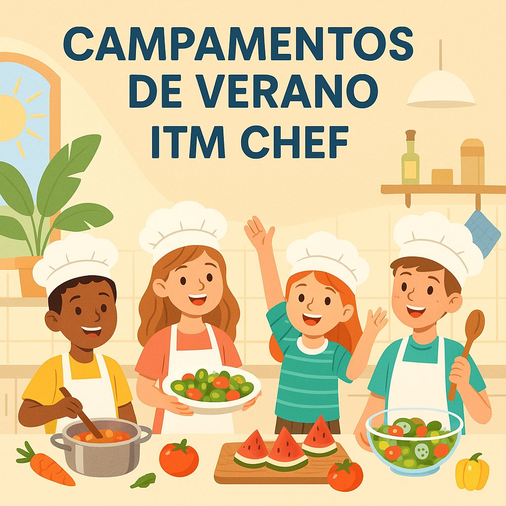 🍽️👩‍🍳 ¡Este verano, descubre el chef que llevas dentro!
Campamento ITM CHEF 2025 del 23/06 al 25/07 para niñ<a href="/s/">『S』</a> de 6 a 14 años.
Cocina, juegos, deporte y mucha diversión.

📩 Info e inscripciones: itimiranda.com
#ITMChef #CampamentoDeVerano #FP #YoSoyFP #ITM #itimiranda
