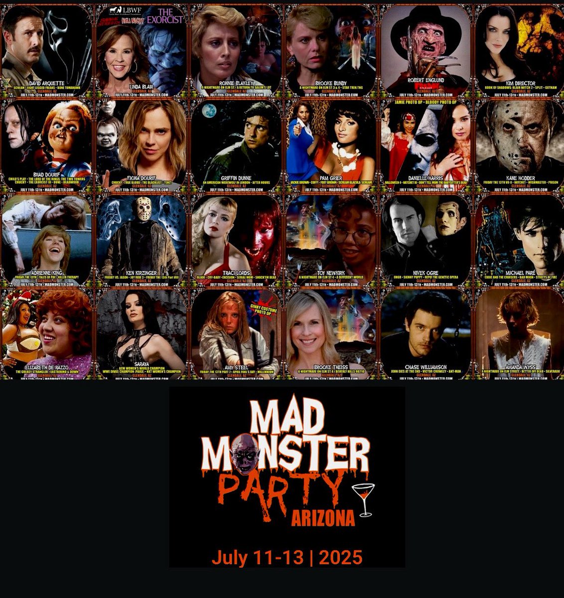 🔥1,2 Arizona coming for you! 🔥

Mad Monster Party Arizona 2025!

TICKETS

⬇️⬇️⬇️

madmonster.com/az25/