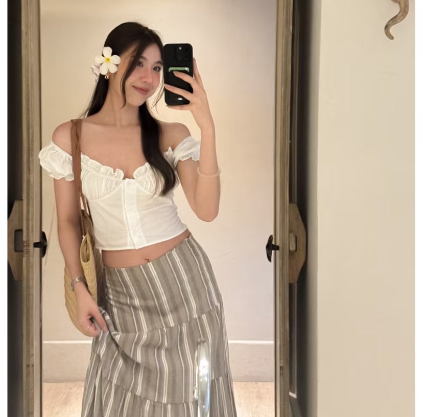 2handby_a's tweet photo. 3.ครอปเเขนตุ๊กตา ใส่1ครั้งค่ะ อก30-34
60บาท✨ #ส่งต่อเสื้อผ้า #เสื้อผ้ามือสอง https://t.co/CNG74jQbSd