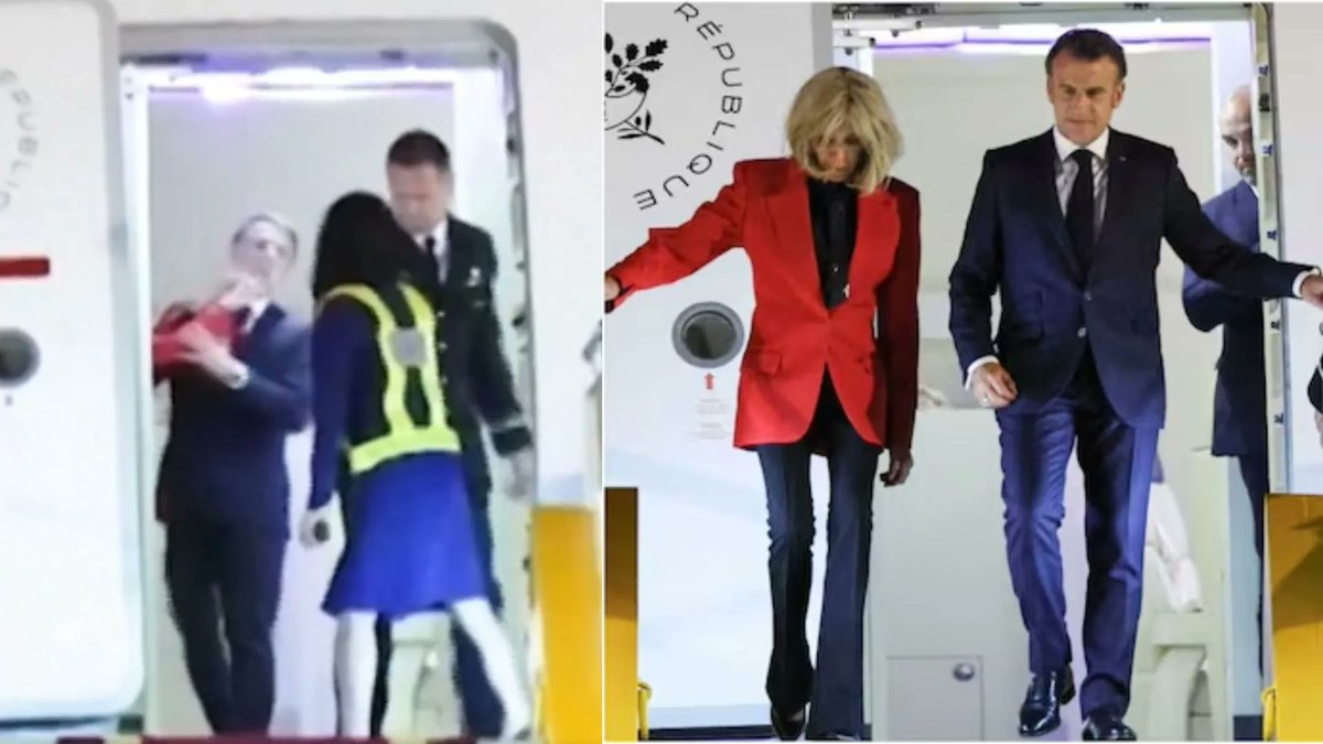 Did French President Emmanuel Macron Get Slapped By Wife Brigitte Macron? Shocking Video Sparks Speculation.

Read full story at : newsx.com/world/did-fren…

#Macron #BrigitteMacron #ViralVideo #PresidentialSquabble #MediaMisinformation #PublicScrutiny #FrenchPolitics