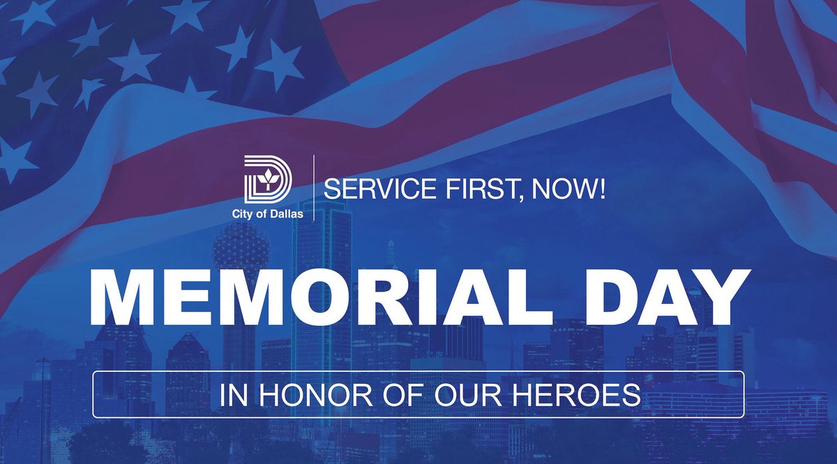 Happy Memorial Day. I hope you and your family enjoy a day of rest and remembrance for our fallen heroes.