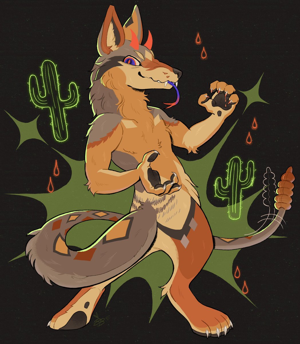 2/2 commission finished for <a href="/ROCKABILLYGHOST/">✧CAS✧ COMMS CLOSED</a> ! 🌵🏜️🐍